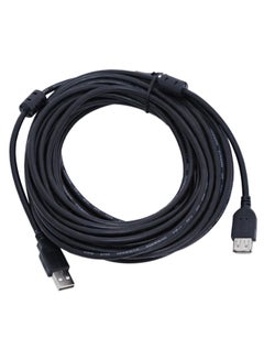 Buy USB 2.0 Male To Female Extension Cable Black in Saudi Arabia