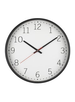 Buy Round Wall Clock Black/White 41centimeter in Saudi Arabia