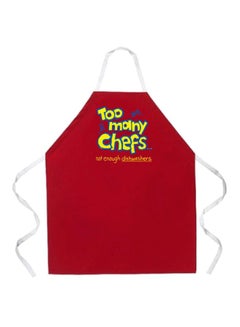 Buy Fully Adjustable Apron Red 34x27inch in Egypt