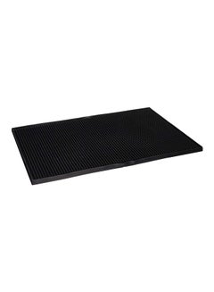 Buy Bar Service Mat Black 18x12inch in UAE