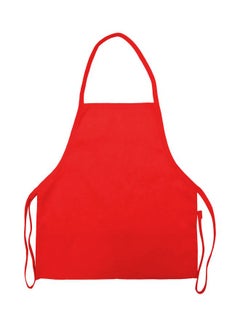 Buy Poly-Cotton Bib Apron Red 19x17inch in Egypt