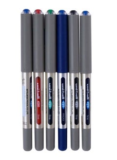 اشتري مجموعة أقلام حبر سائل من 6 قطع متعدد الألوان في السعودية