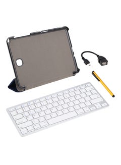 Buy 4-Piece Wireless Bluetooth Keyboard Kit Multicolour in Saudi Arabia