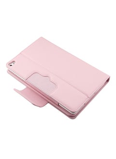 Buy Foldable PU Leather Wireless Bluetooth Keyboard Pink in Saudi Arabia