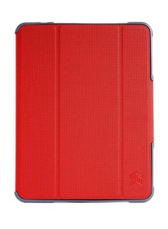 اشتري غطاء حماية دوكس بلس ديو لجهاز أبل آي باد ميني الجيل الخامس/ميني 4 أحمر في الامارات
