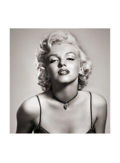 Buy Marilyn Monroe MDF Wall Art Multicolour 30x30centimeter in Saudi Arabia