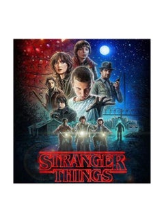 Buy Stranger Things MDF Wall Art Multicolour 30x30centimeter in Saudi Arabia