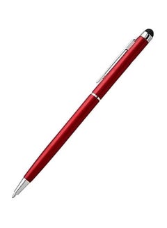 Buy 2 In 1 Stylus Ballpoint Pen Red in Saudi Arabia