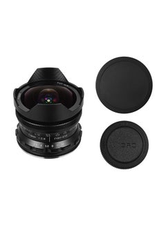 Buy 7.5mm Manual Focus Fisheye Lens 6.1x6cm Black in Saudi Arabia