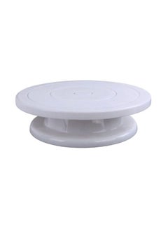 Buy Cake Decorating Turntable White 28centimeter in Egypt