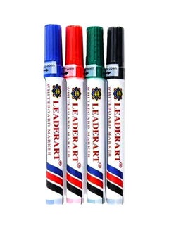 Buy 4-Piece Whiteboard Marker Set Multicolour in Egypt