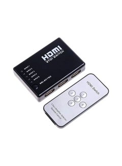 Buy 5-Port HD Video HDMI Splitter Black/Silver in Egypt