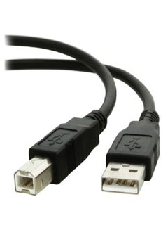 Buy USB Printer Cable Black in Saudi Arabia