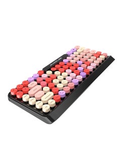اشتري لوحة مفاتيح بانك لاسلكيّة تعمل بتقنية البلوتوث متعدد الألوان في السعودية