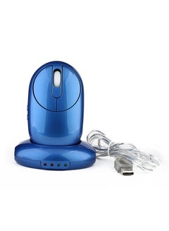 Buy 2.4G Wireless Rechargeable Mouse Blue in Saudi Arabia
