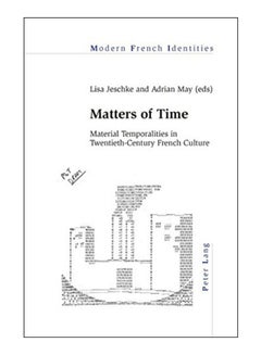 Buy Matters Of Time paperback english - 22-Oct-14 in UAE