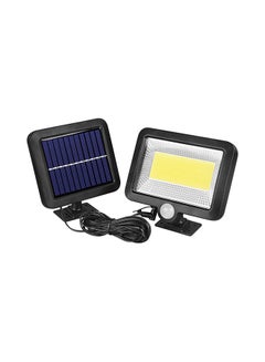 اشتري 100 COB Solar Energy Wall Mounted Night Lamp Multicolour 16x8x12centimeter في السعودية