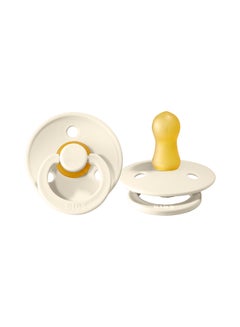 Buy Pacifier Size 1,  Baby 0-6M , 1-piece - Ivory in Saudi Arabia