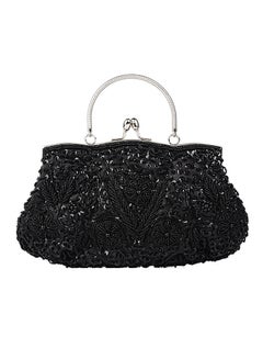 Buy Trendy Evening Clutch Bag Black in Saudi Arabia