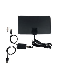 اشتري Amplifier Signal Booster Antenna Satellite Signal Receiver DVB-T2 Black في السعودية