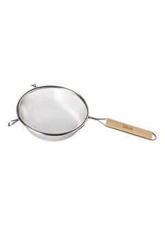 Buy Fine Mesh Strainer Silver/Gold 6.25inch in Saudi Arabia