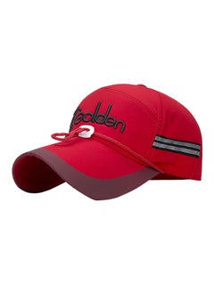 اشتري قبعة بيسبول بكباس خلفي أحمر في الامارات