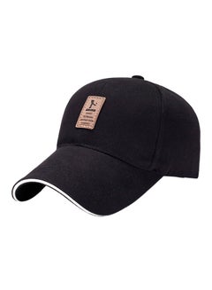 Buy Baseball Snapback Cap Black in UAE