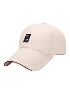 Buy Baseball Snapback Cap White in UAE