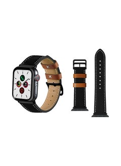 Buy Stylish Band For Apple Watch Series 5/4/3/2/1 Black in UAE