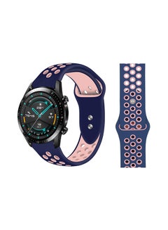 اشتري Stylish Replacement Band For Huawei Watch GT/GT 2 46mm Ocear Blue في السعودية