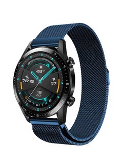 Buy Milanese Mesh Replacement Band For Huawei Watch GT/GT2 46mm Blue in Saudi Arabia