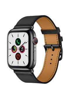 Buy Replacement Band for Apple Watch Series 5/4/3/2/1 44mm/42mm Black in UAE