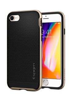 Buy Neo Hybrid 2nd Gen Case Cover For Apple iPhone 8/7 Champagne Gold/Black in UAE