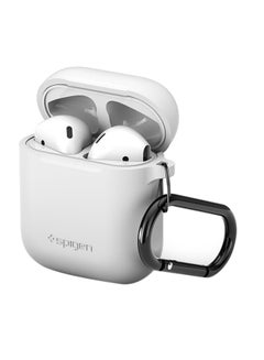 Buy Silicone Case Cover For Apple AirPods White in UAE