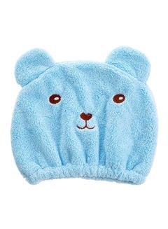 Buy Head Towel Wrap Blue 22centimeter in UAE