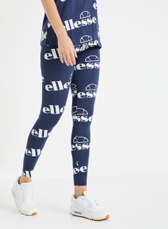 اشتري Logo Printed Esempio Leggings Navy في الامارات