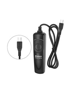 Buy Remote Control Shutter Release Cord For Camera Black in Saudi Arabia