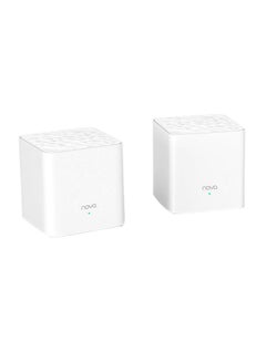 Buy 2-Piece Nova MW3 AC1200 Whole Home Mesh WiFi System White in UAE