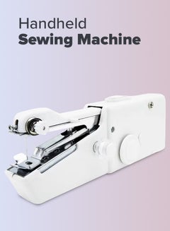 اشتري ماكينة خياطة محمولة باليد بلا أسلاك أبيض في الامارات