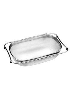 Buy Stainless Steel Over-Sink Strainer Silver 9x13.5x22inch in UAE