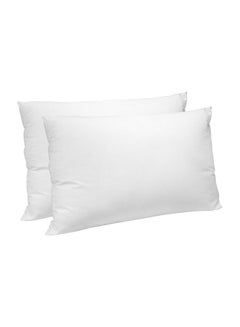 اشتري 2-Piece Bed Pillow White في الامارات