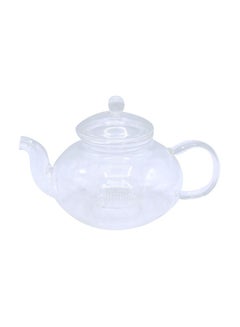 اشتري إبريق شاي زجاجي مقاوم للحرارة شفاف في السعودية