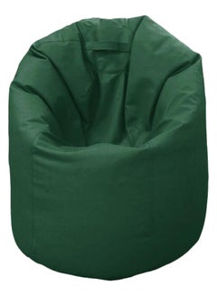 Buy PU Leather Bean Bag Emerald Green in UAE