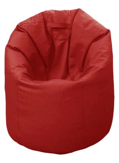 Buy PU Leather Bean Bag Red in UAE