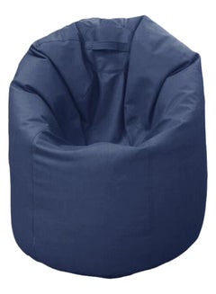 Buy PU Leather Bean Bag Blue in UAE