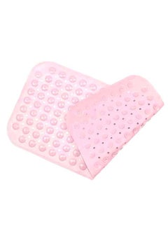 Buy Non Slip Massage Sucker Foot Pad Pink 38 x 71centimeter in Saudi Arabia