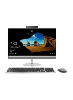 Buy Ideacentre 520 All-In-One Desktop With 23.8-Inch Display, Core i7 Processor/8GB RAM/1TB HDD/2GB AMD Radeon 530 Graphic Card Silver in Saudi Arabia
