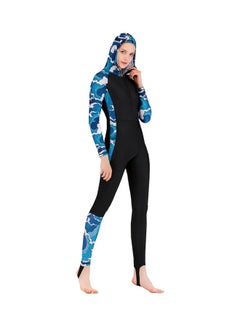 Buy UV Protected Long Sleeves Diving Suit With Cap 3XL in UAE