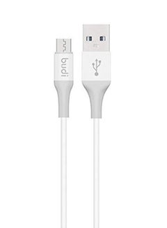 Buy Micro USB Charging Data Cable White/Grey in UAE