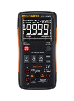 ANENG Q1 9999 Counts True RMS Digital Multimeter AC DC Voltage Current  Tester Orange Yellow